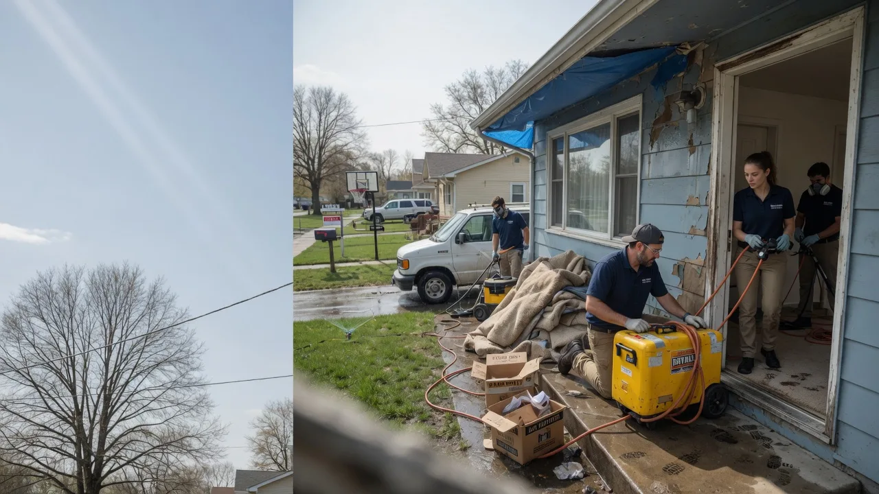 Basement Flood Cleanup in Delbarton, WV near me